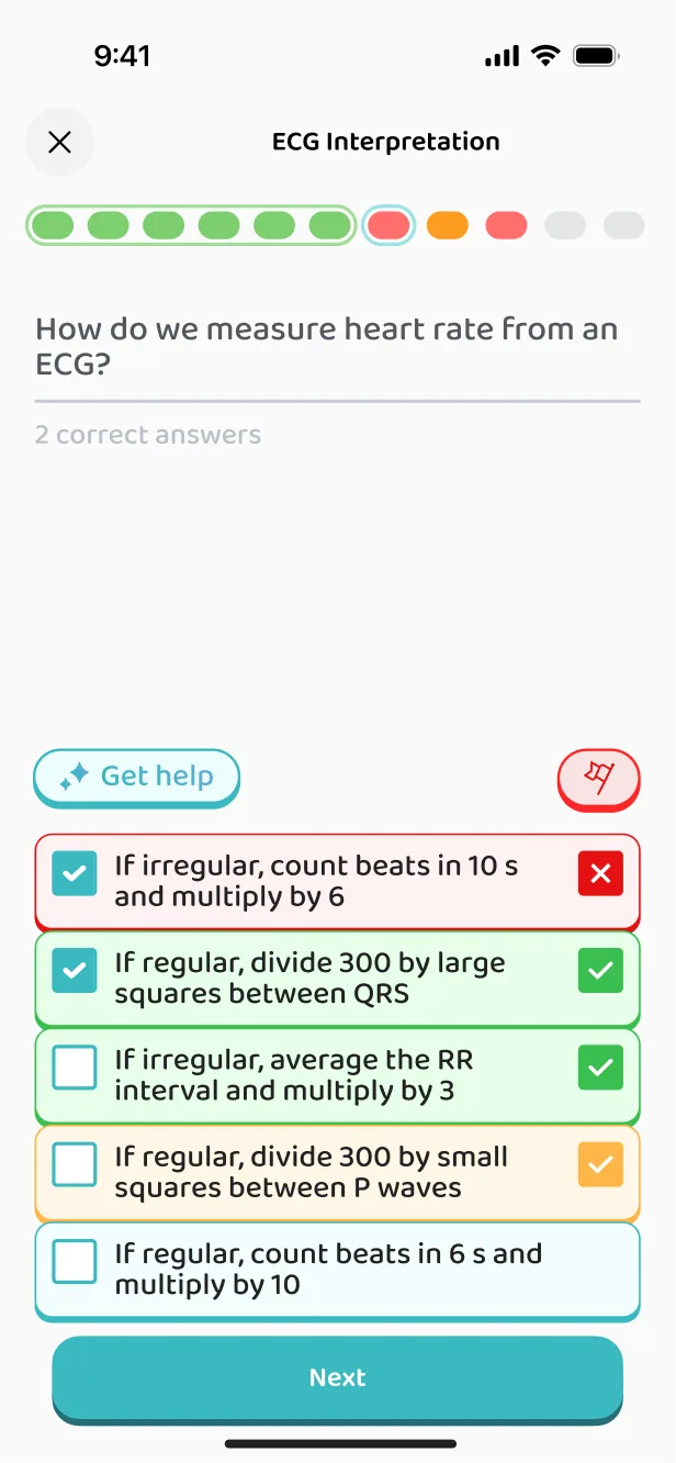 Multi-select exercise